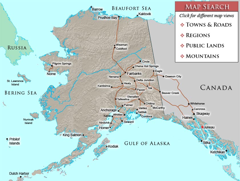 alaska towns