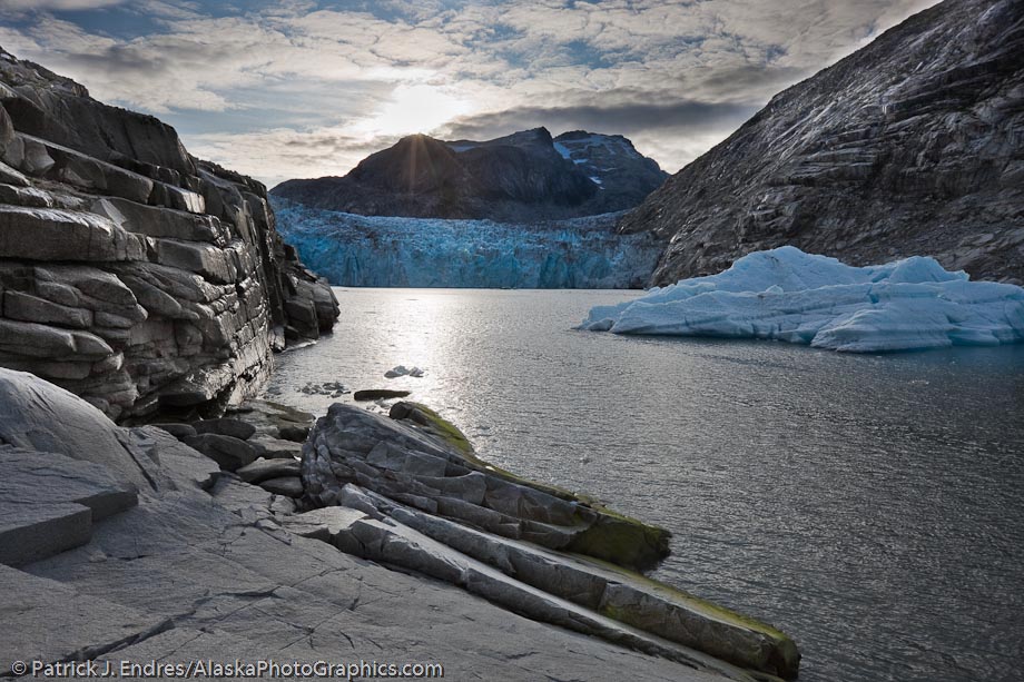 Nellie Juan Glacier, Nellie Juan Lagoon, Prince William Sound, Chugach National Forest, Kenai Peninsula, southcentral, Alaska. Canon 5D Mark II, 16-35mm (24mm), 1/500 sec @ f/10, ISO 200