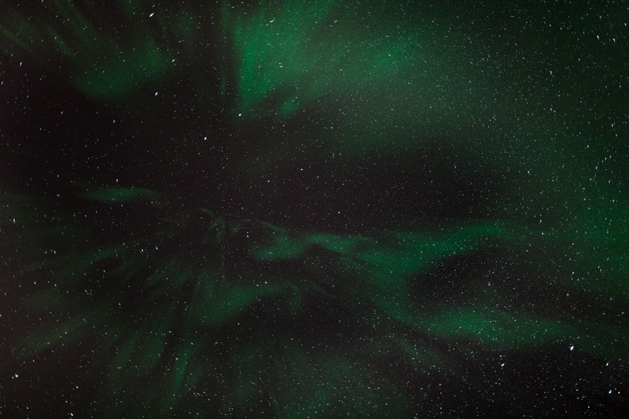 Full frame shot of aurora