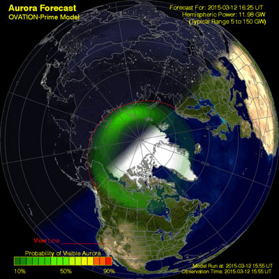 POES website: How to photograph the northern lights