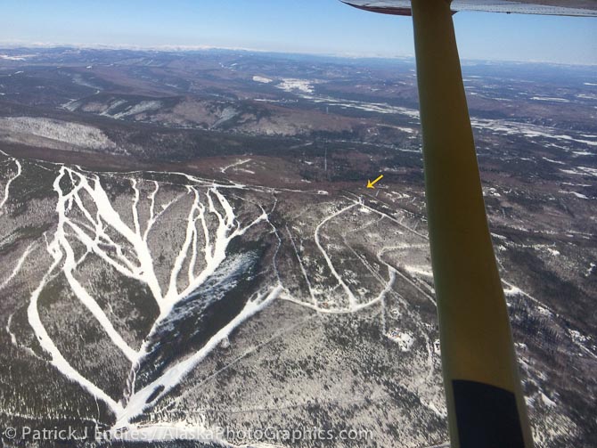 Moose Mountain ski area, Fairbanks, Alaska.