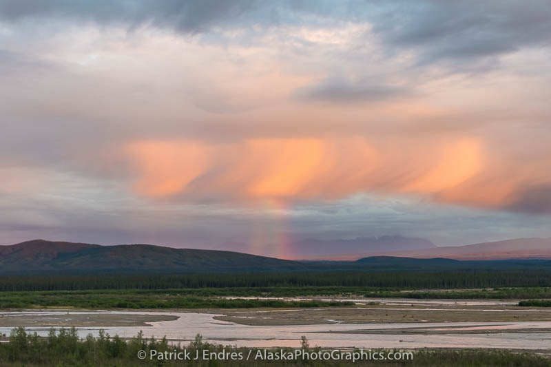 Tanana Rive and the Alaska Range. Canon G3X, 1/80 sec. @ f/5, ISO 200